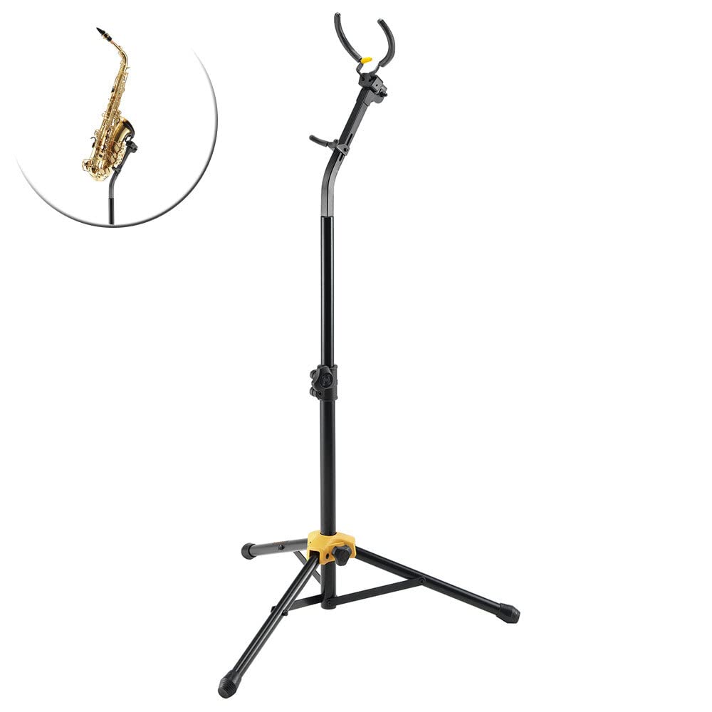 Tall Alto/Tenor Saxophone Stand with Auto Grip System S839