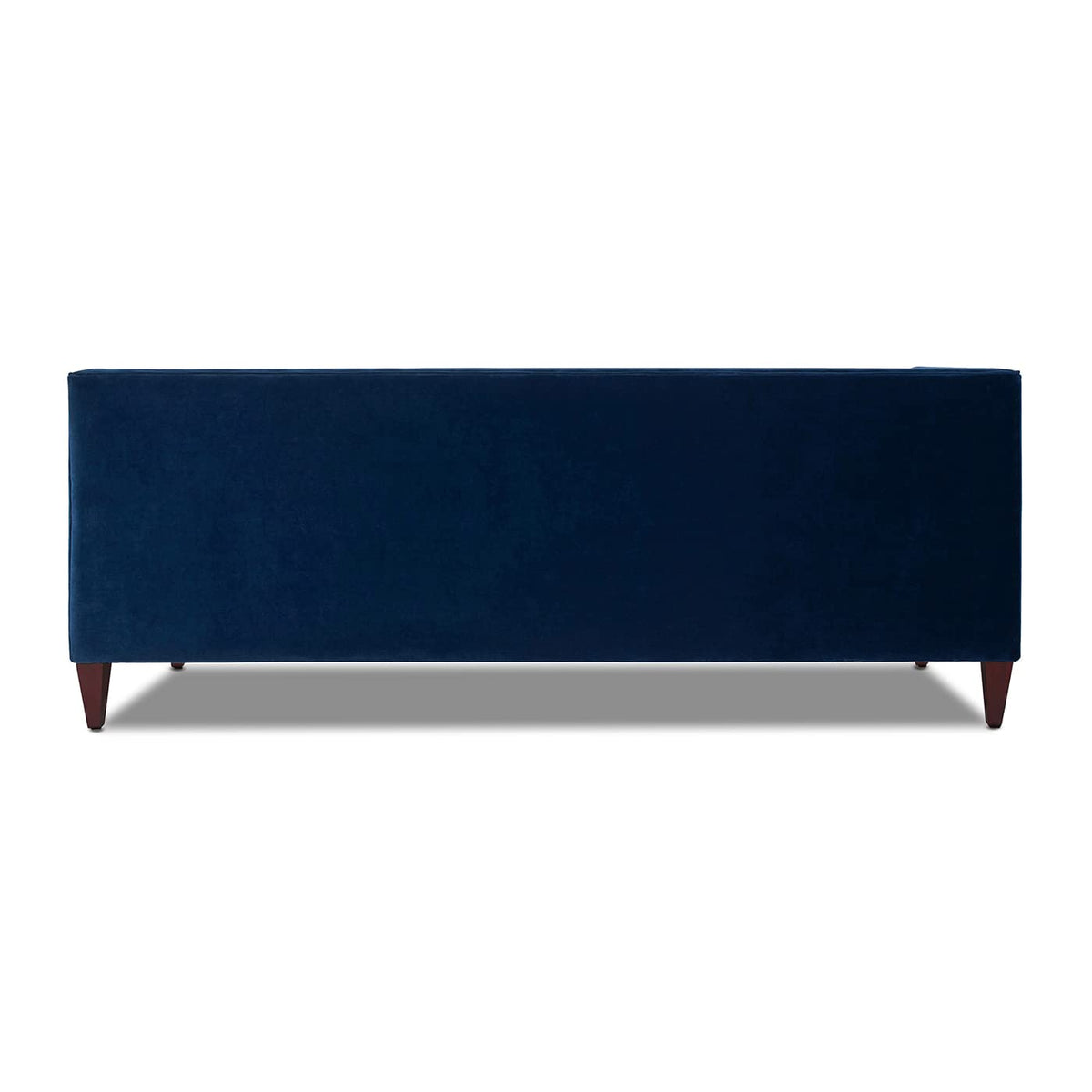 84" Navy Blue Velvet Tufted Sofa I394488