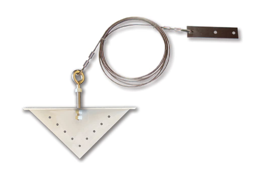 White Pool Cage Tie-Down Cable I992