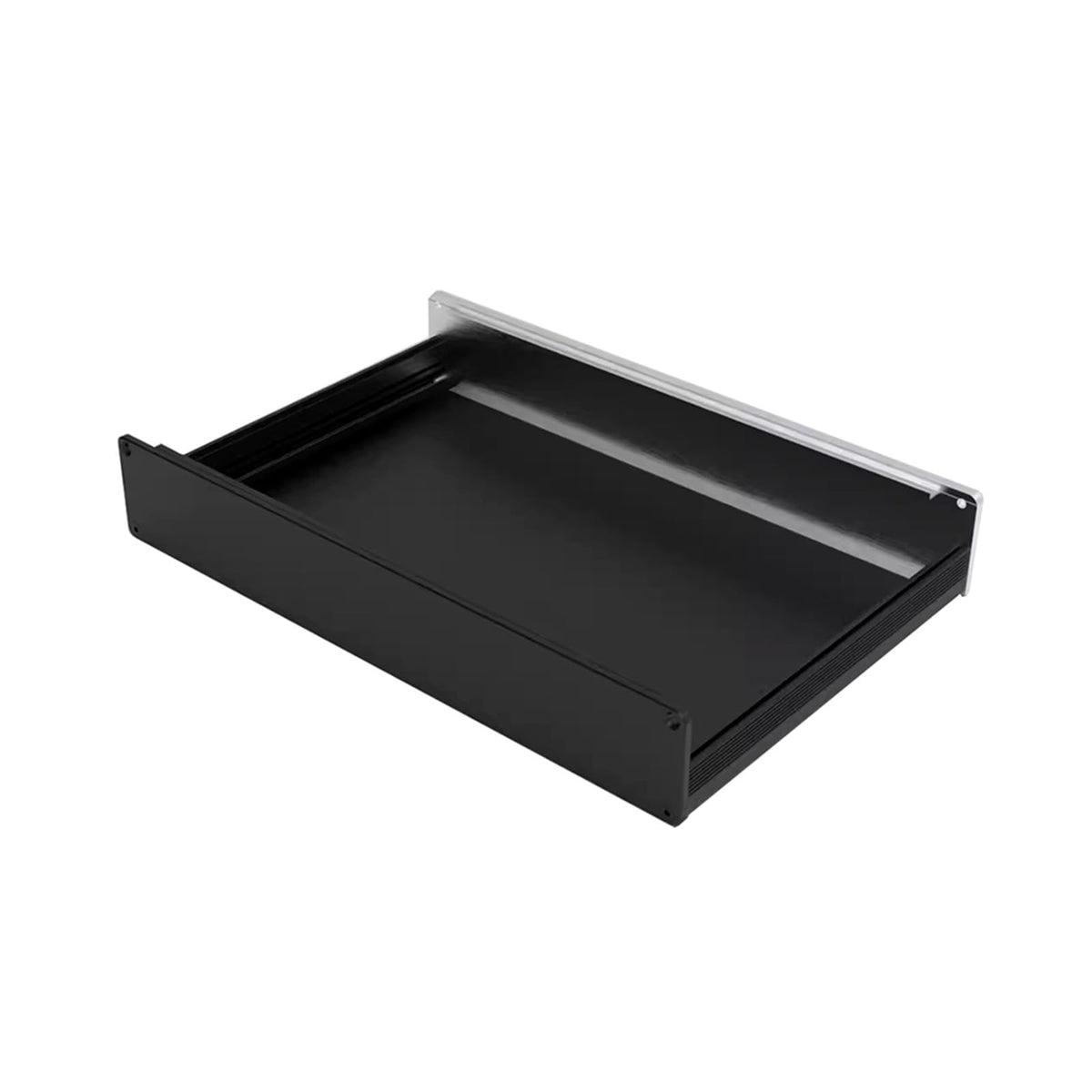 Aluminum Amplifier Chassis 259 * 43 * 168mm Black M797