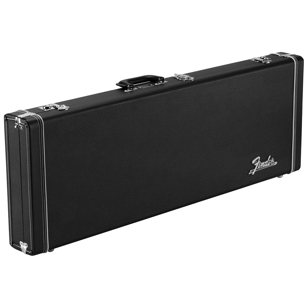 Black Wood Guitar Case R663