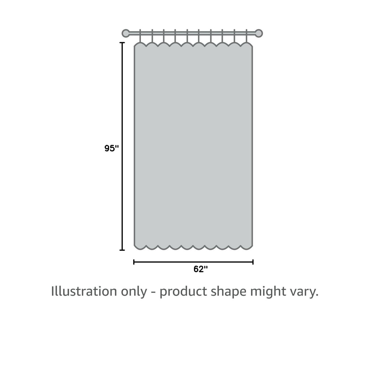 3-in-1 Blackout Room Divider Curtains M4466