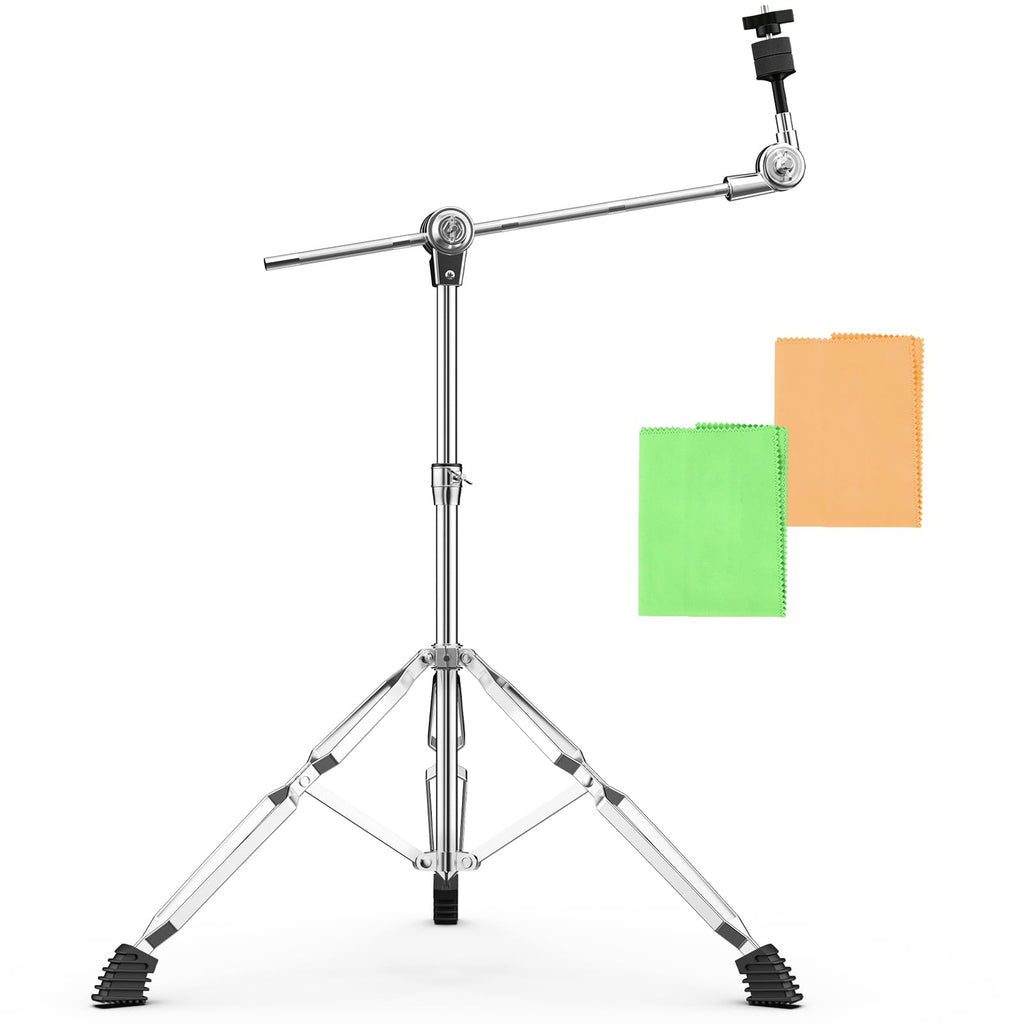 Adjustable Boom Cymbal Stand with Double Braced Legs Y956501