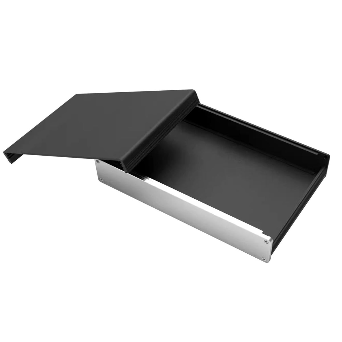 Aluminum Amplifier Chassis 259 * 43 * 168mm Black M797