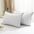 King Size Goose Feather Down Pillows Set of 2 X820