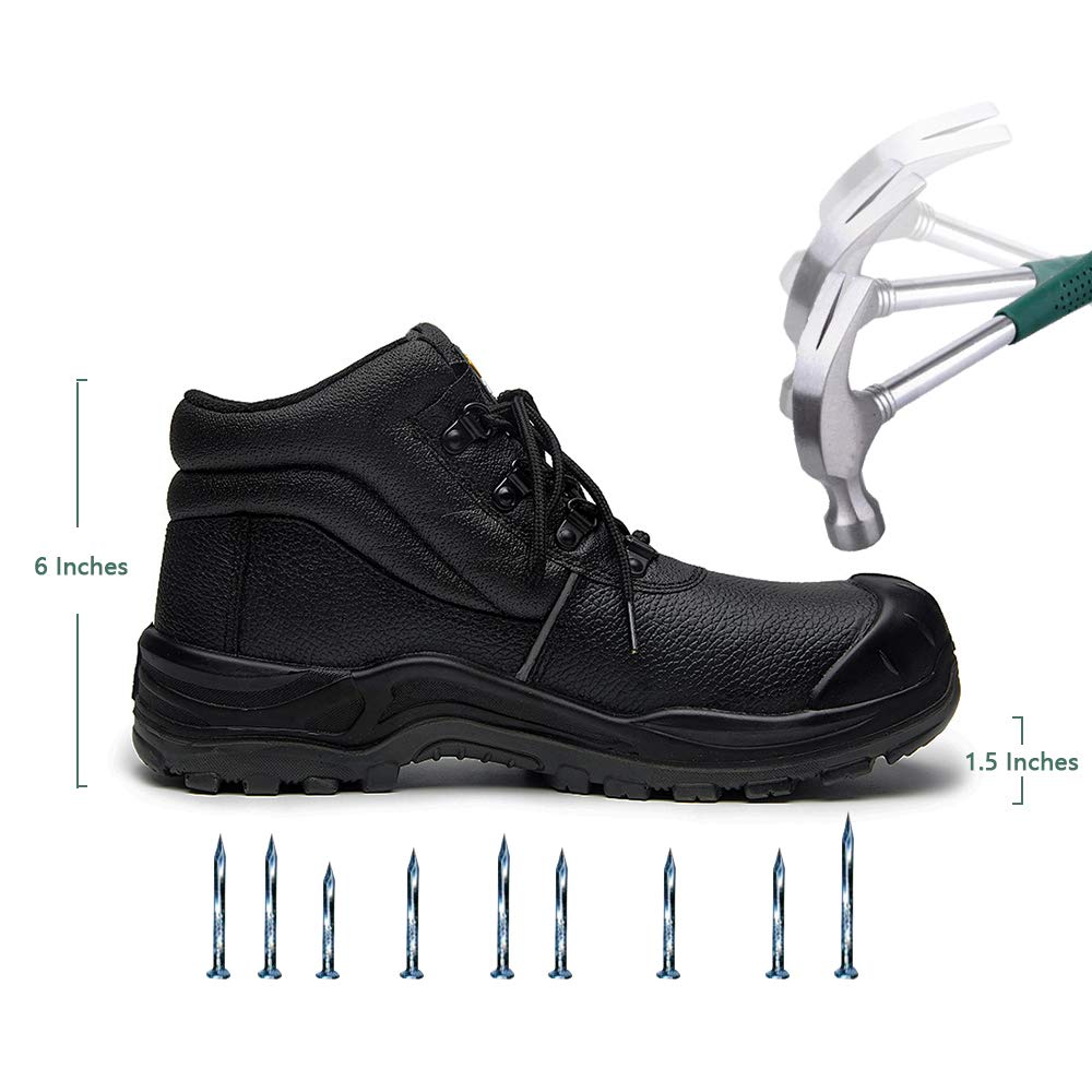 Water Resistant Steel Toe Work Boots U859725