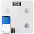 White Digital Bathroom Bluetooth Scale Q411111