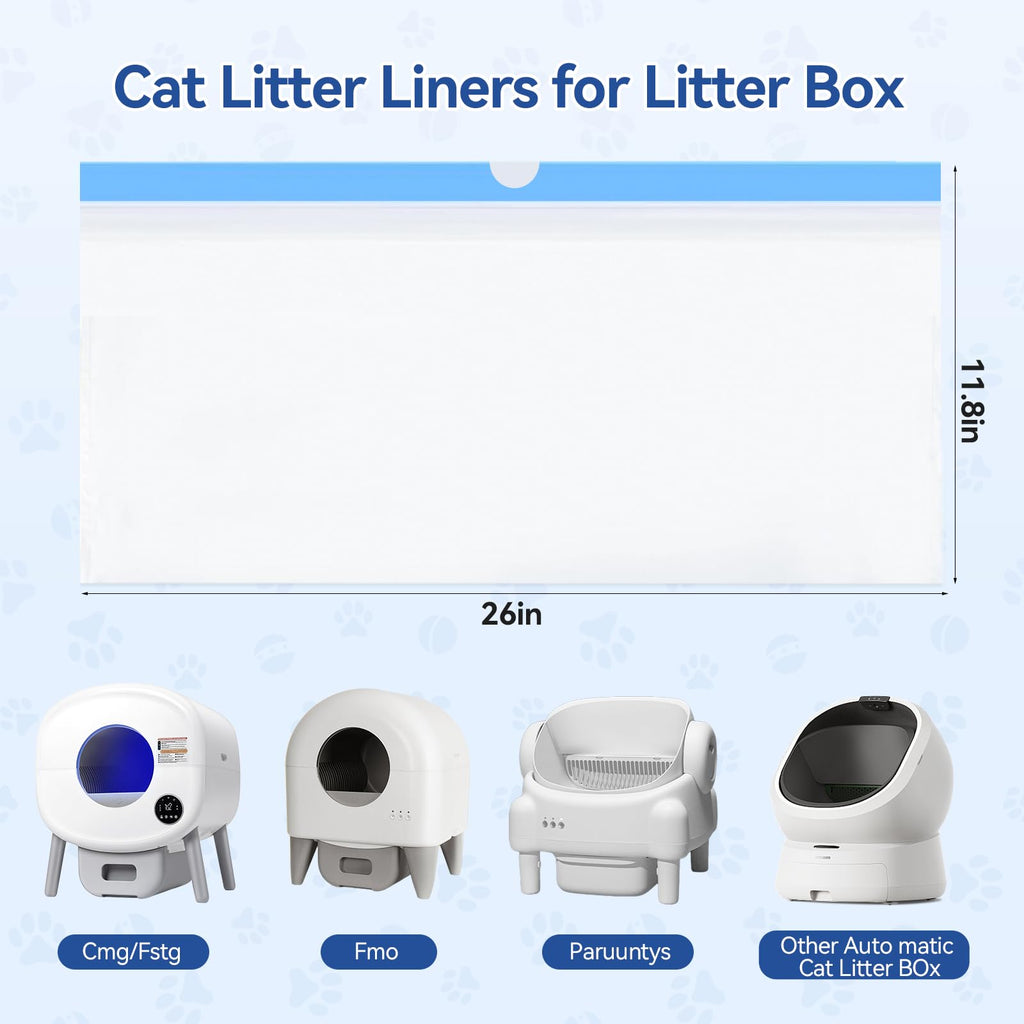 Automatic Litter Box Bags 26"x11.8" X132956