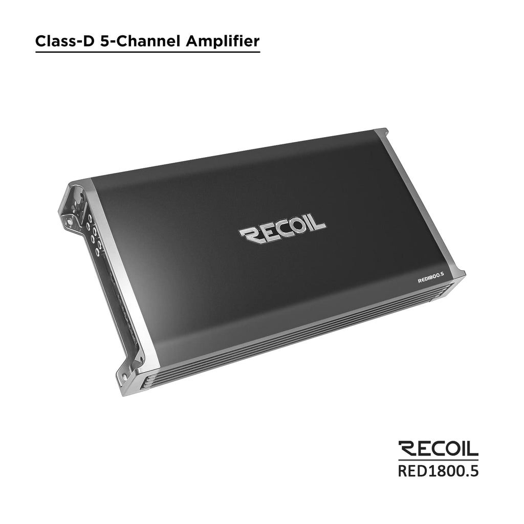 5-Channel Car Audio Amplifier 1800W Y10947