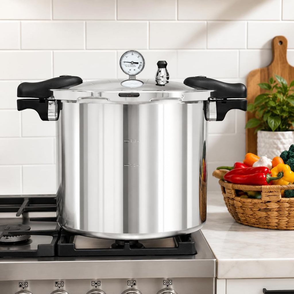 Aluminum Pressure Canner 22 Quarts B12445