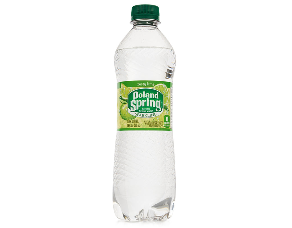 Sparkling Natural Spring Water Variety Pack 24 Half Liter Bottles L29686