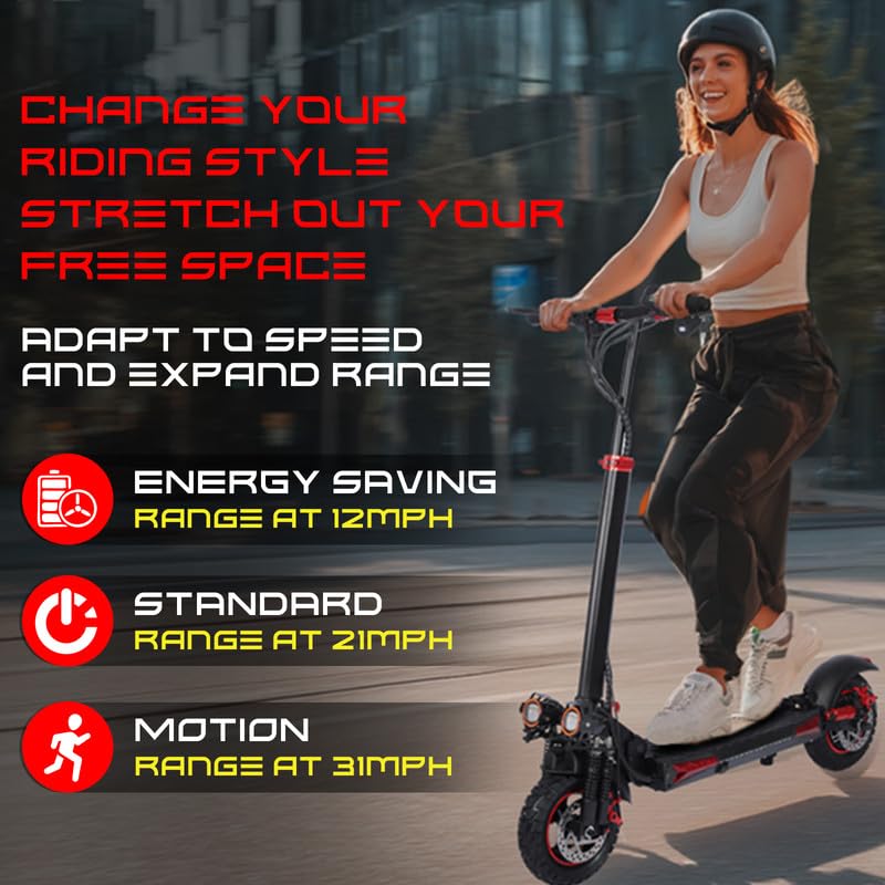 900W to 1600W 48V 18ah Folding Electric Scooter 11 Inch Tires H24677