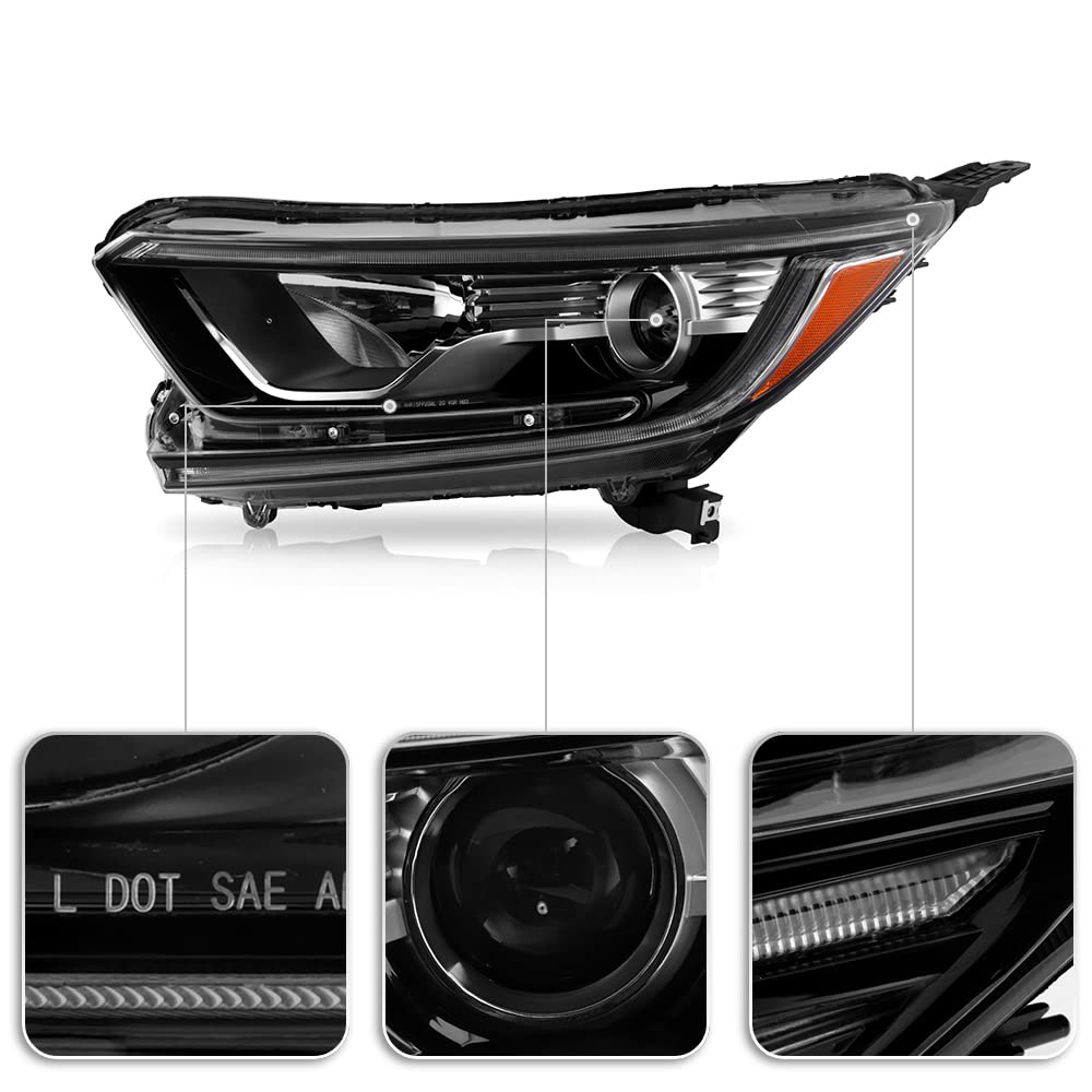 Projector Headlights Headlamps Left+Right E165