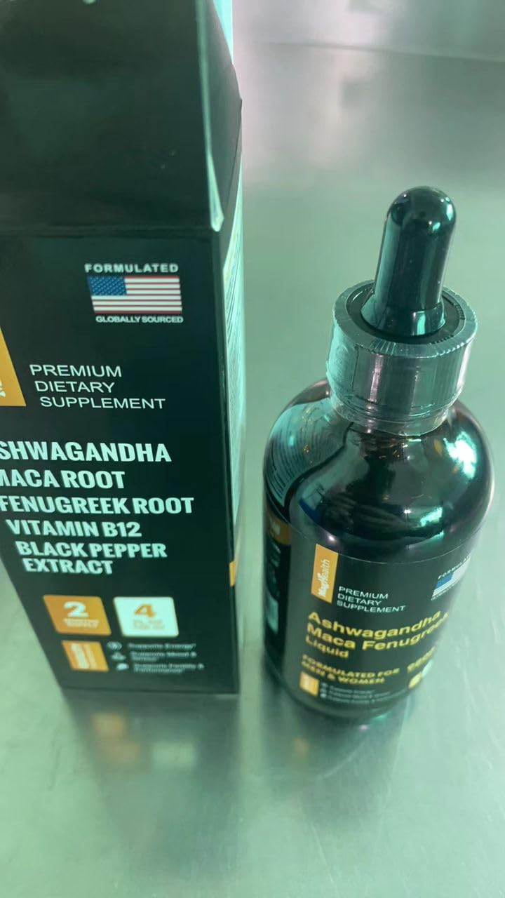 Maca Root Liquid Drops with Ashwagandha and Fenugreek R2700