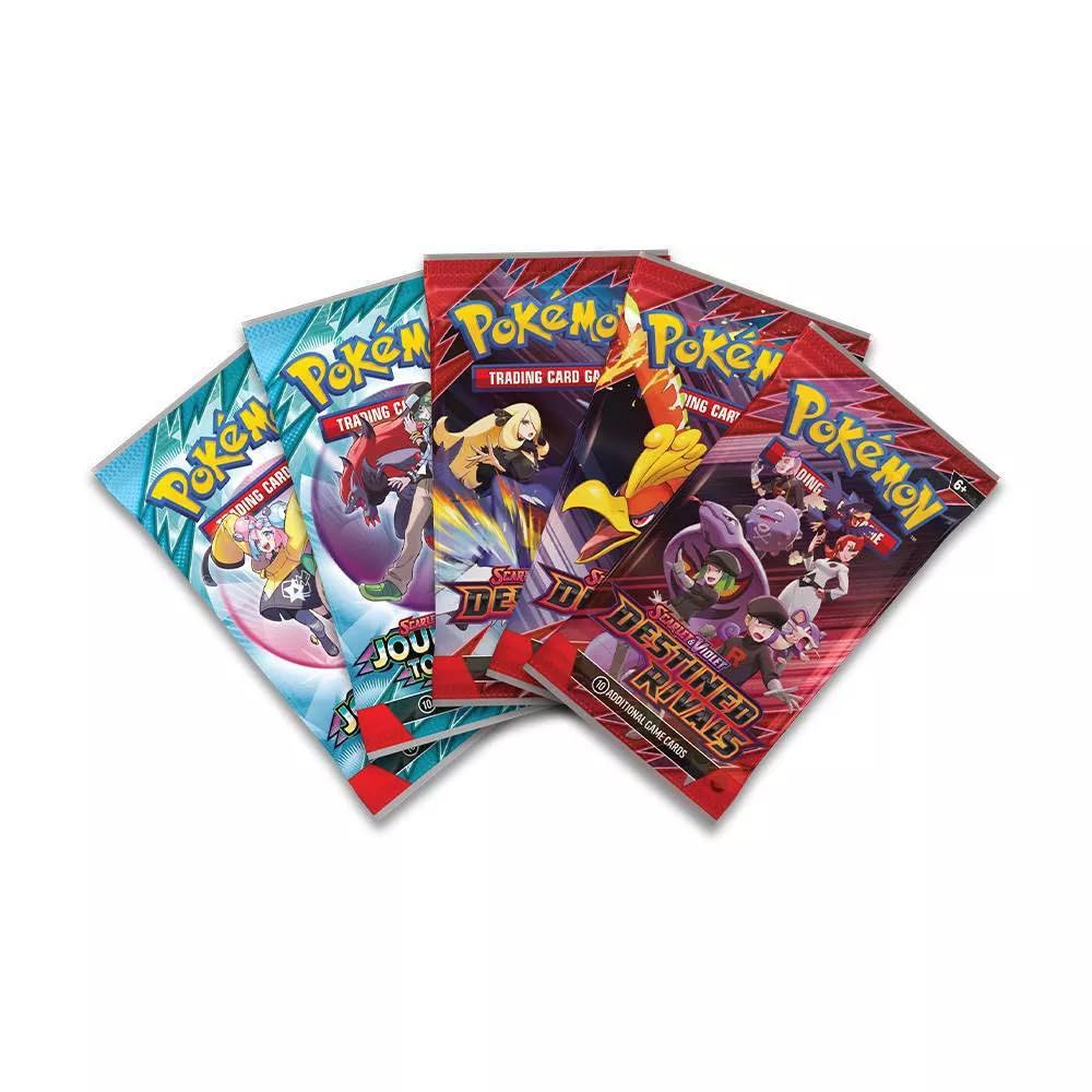 Pokemon Trading Card Game Collector Tin with 5 Booster Packs and Promo Card E6083