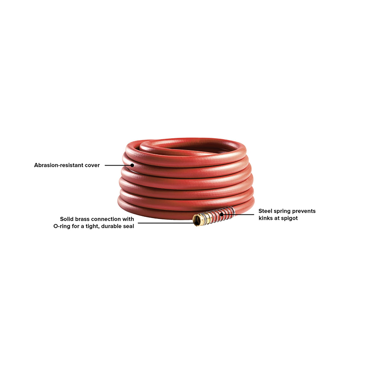 3/4" x 100' Heavy Duty Kink Resistant Garden Hose Y1477