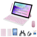 10.1 Inch Android 13 Tablet with SIM Card Slot, 12GB+512GB, Pink H877