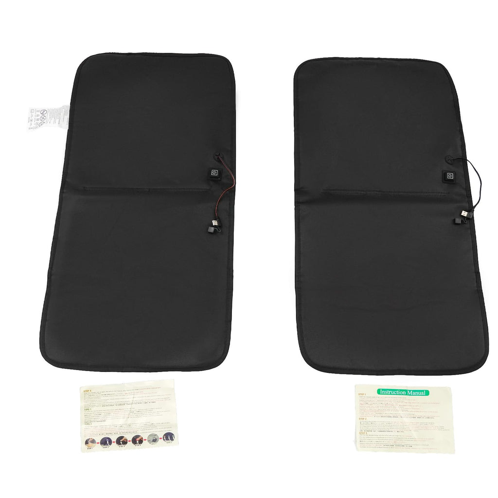 2 PCS Portable Heated Seat Cushion N9937
