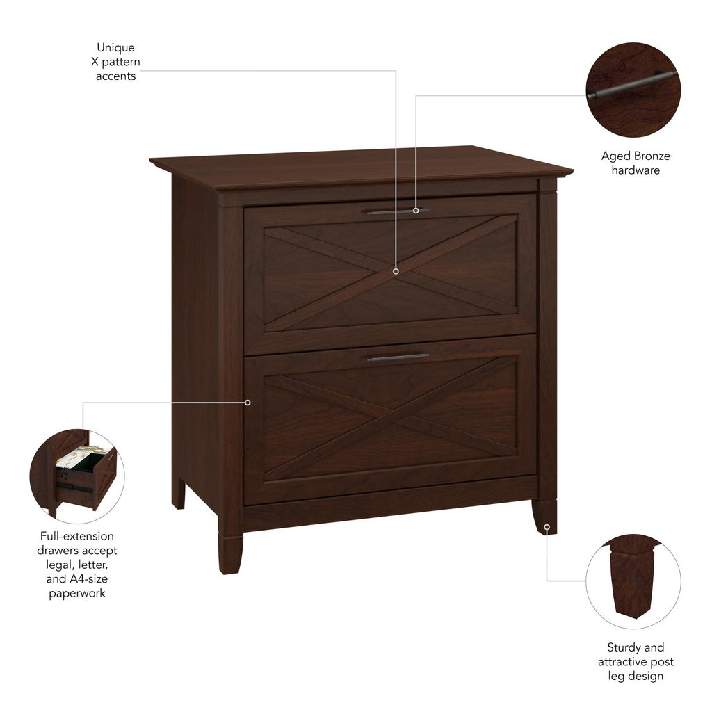 2 Drawer Lateral File Cabinet W11229