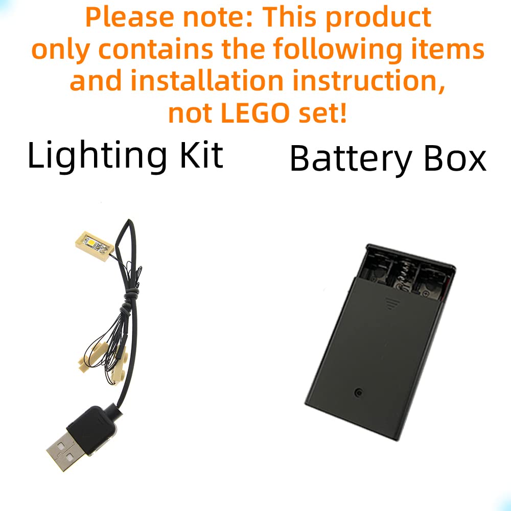 LED Light Kit Compatible with LEGO Hogwarts Room of Requirement N1151