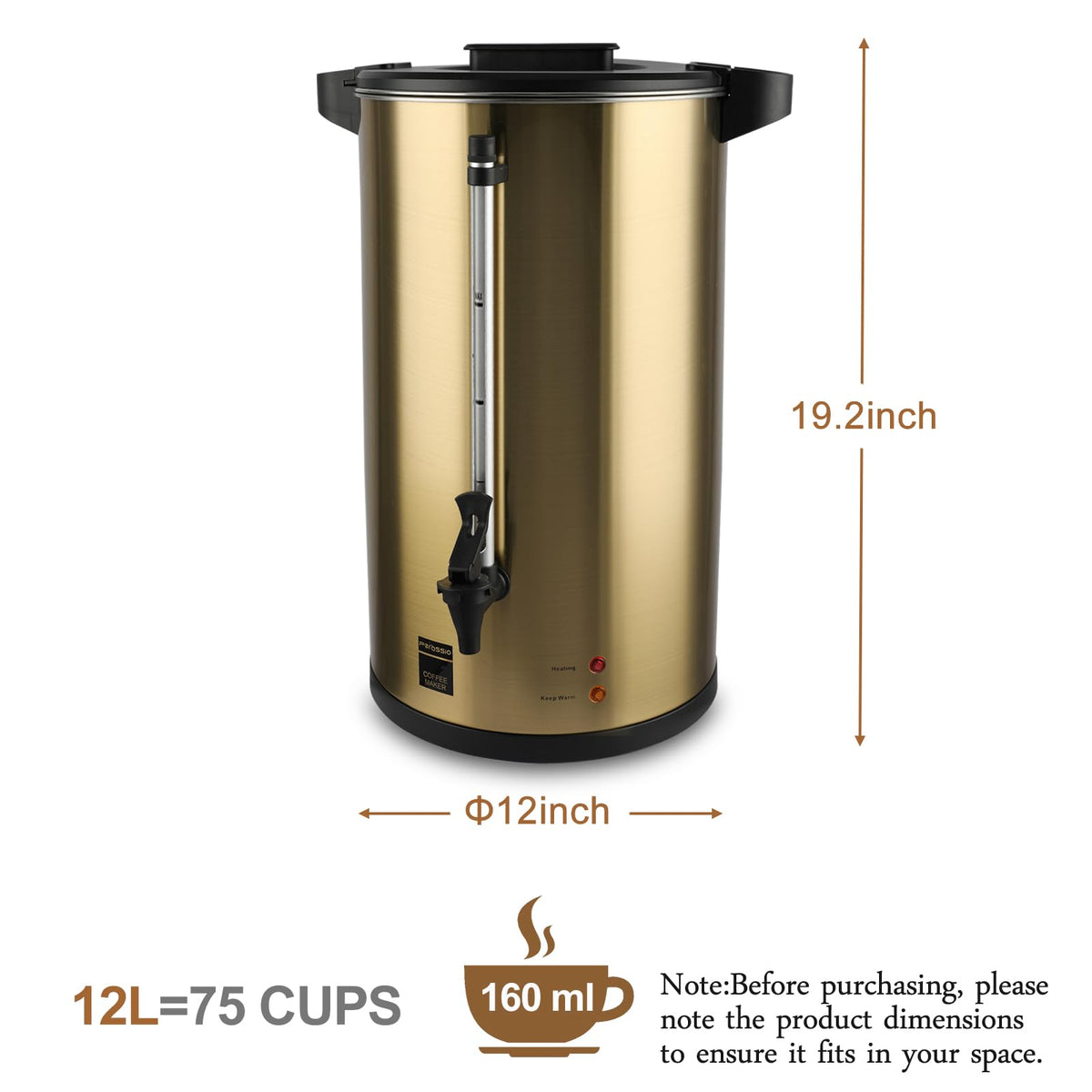 75 Cup Electric Coffee Urn K9283