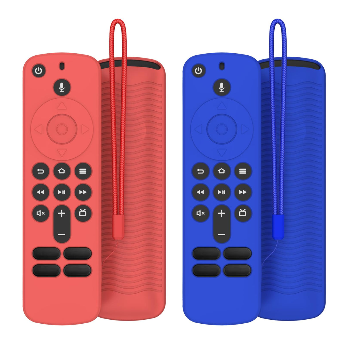 Silicone Remote Cover with Lanyard 2 Pack V54311