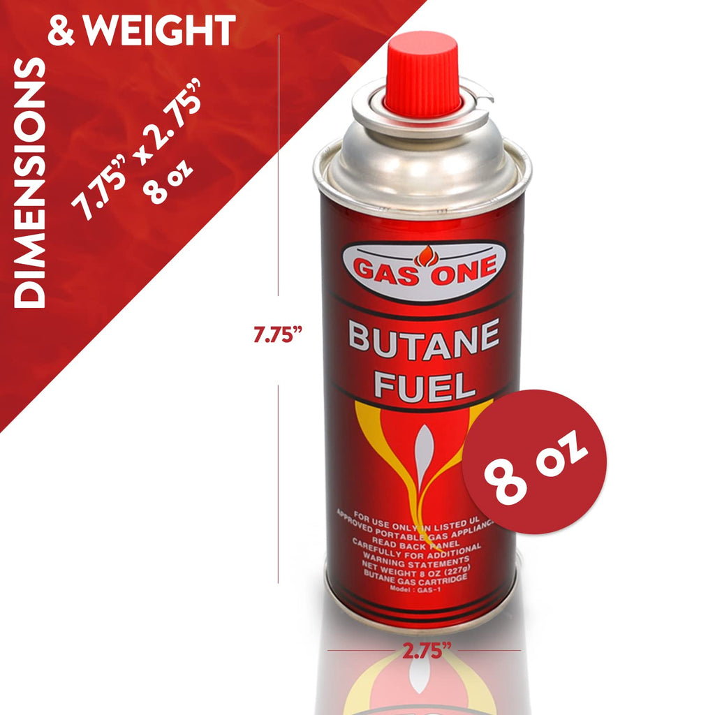 Butane 8 Ounce Canister J5008