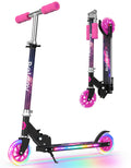 2 Wheel Folding Kick Scooter with Light Up Wheels E299