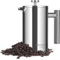 20oz Stainless Steel French Press Coffee Maker O4766