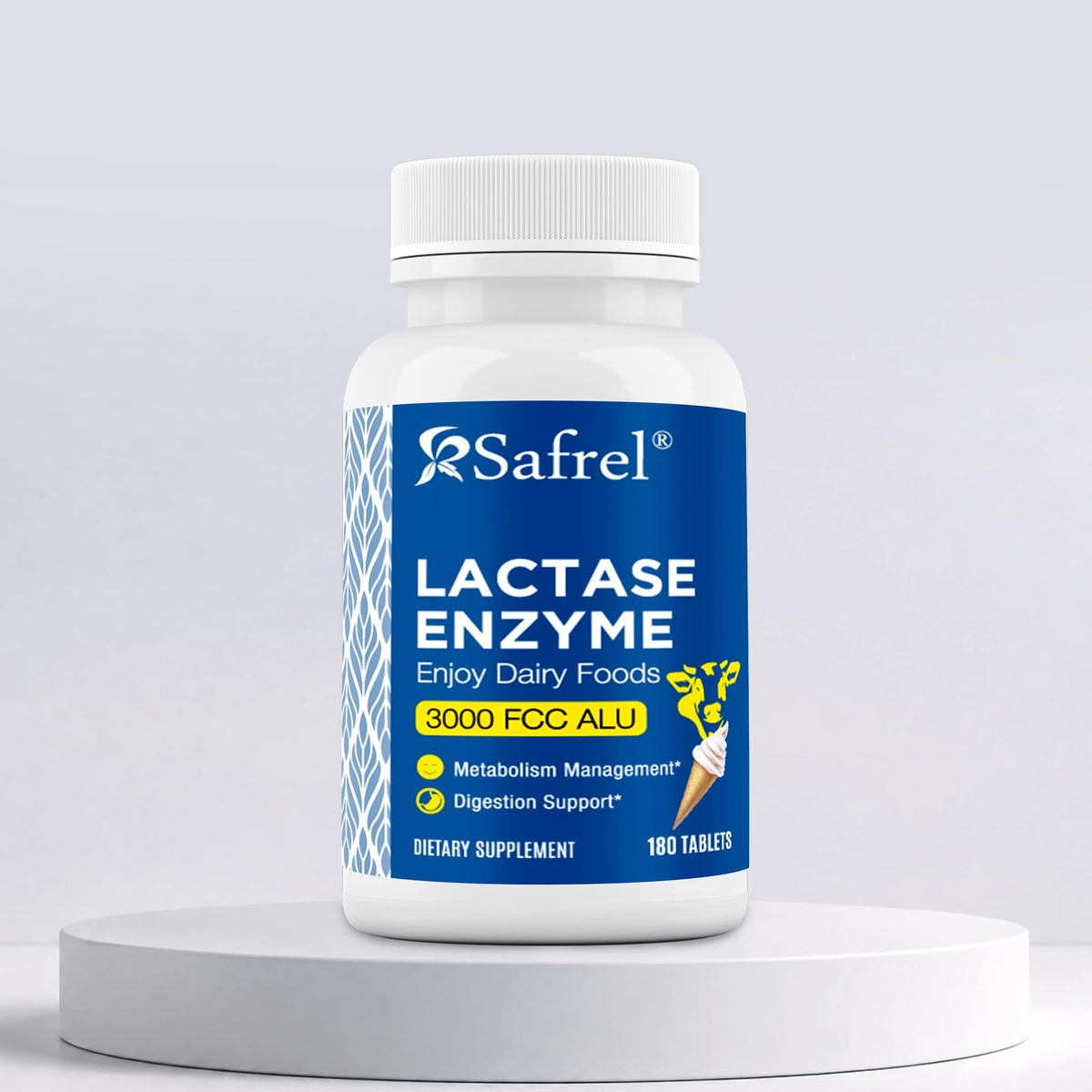Unflavored Lactase Enzyme Tablets 180 Ct B73510