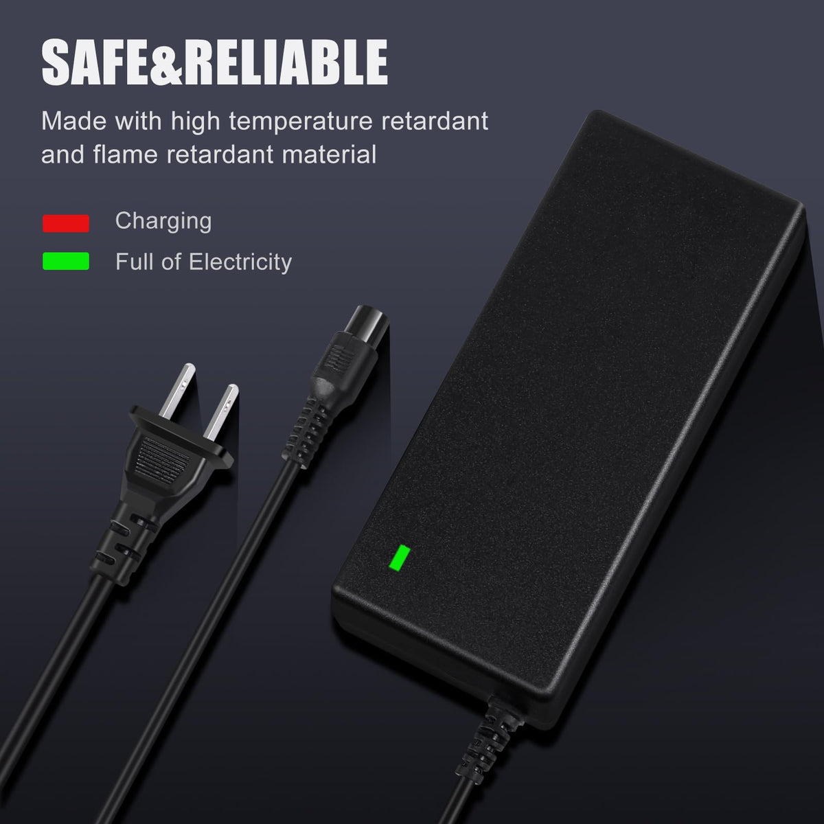 4 Prong Charger for Ninebot S M79184