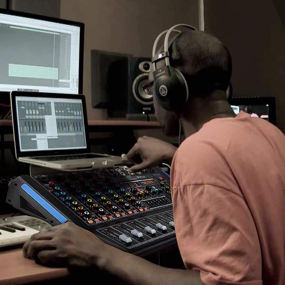 4-Channel Bluetooth Audio Mixer with USB and XLR H340330