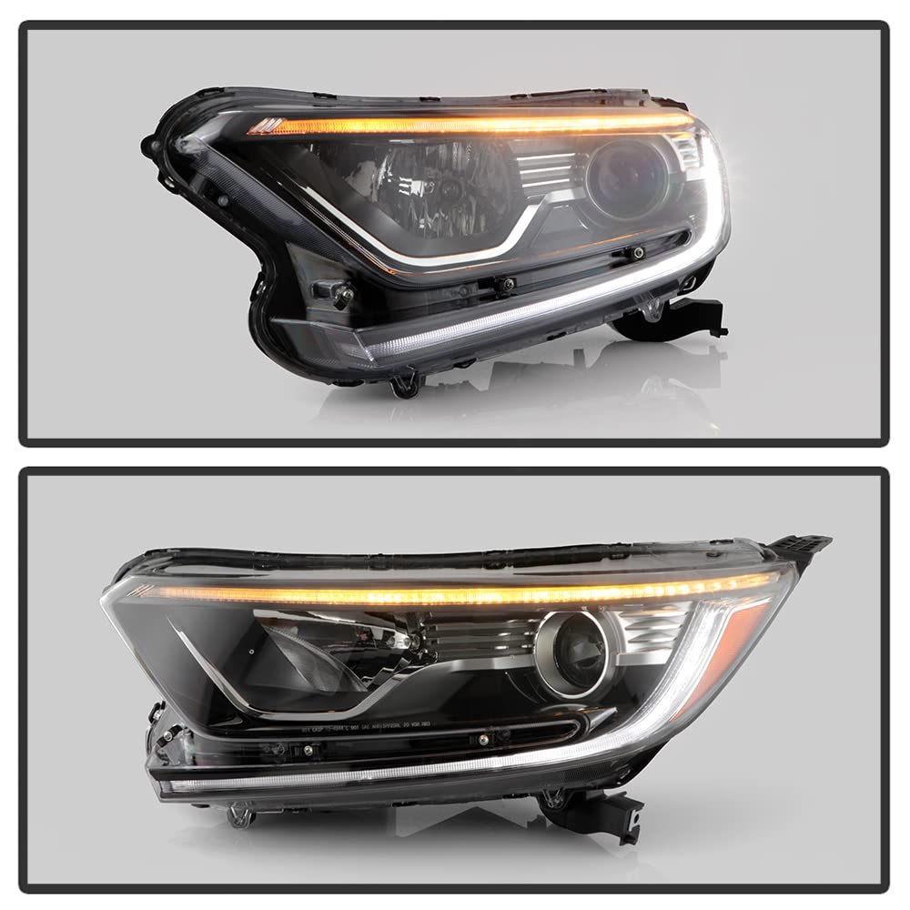 Projector Headlights Headlamps Left+Right E165
