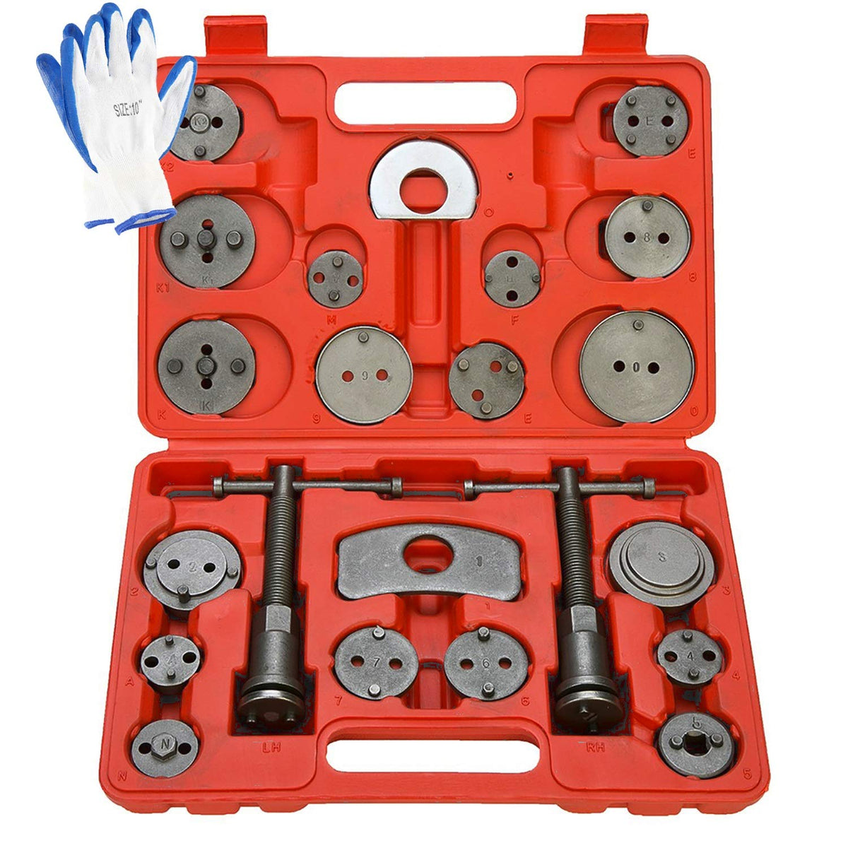 Disc Brake Caliper Compressor Wind Back Tool 24pc K820177