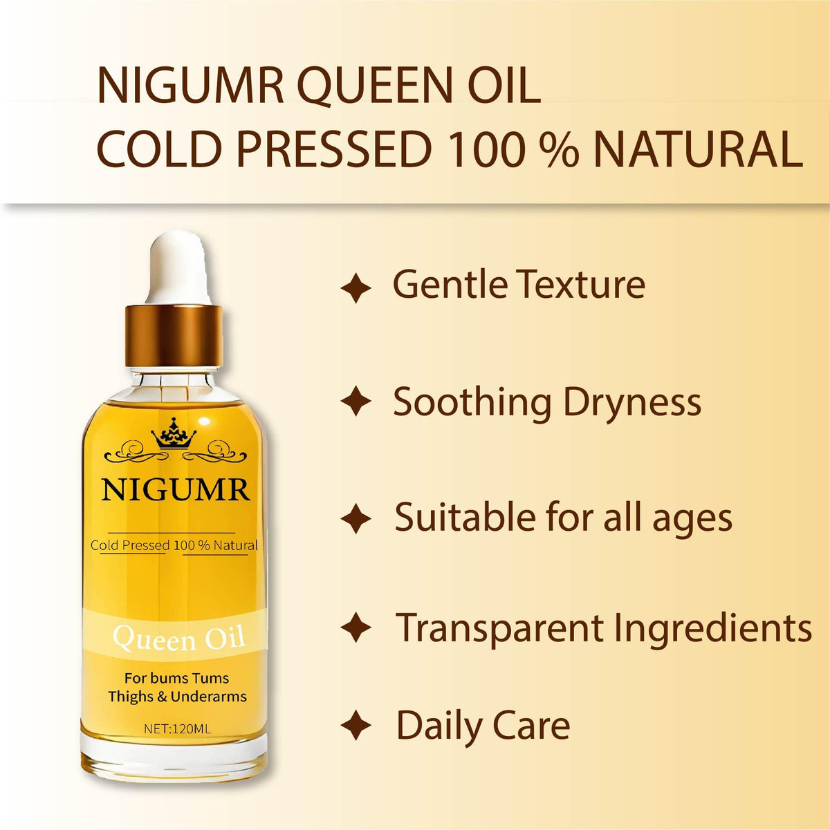 Cold-Pressed Natural Botanical Firming Body Oil 4 fl oz M5903