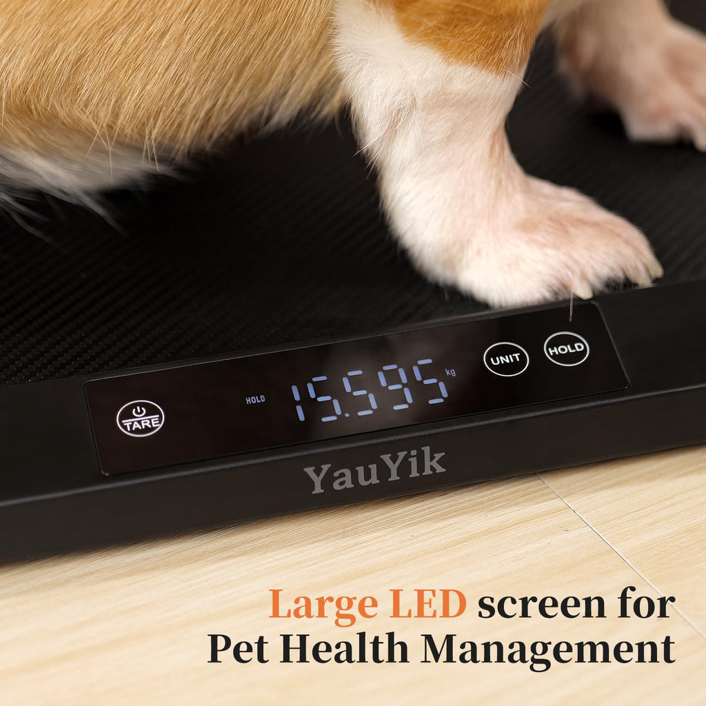 Digital Pet Scale with Non-Slip Mat, Up to 88lb, Black K351891