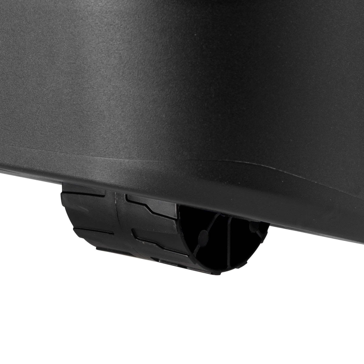 22 Gallon Black Wheeled Plastic Storage Trunk O77298
