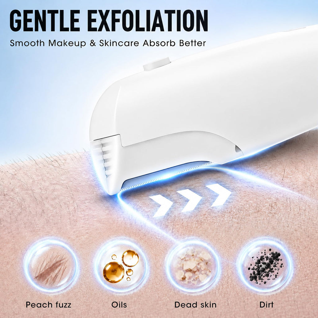 Rechargeable Dermaplane Razor with 5 Replacement Blades G465090