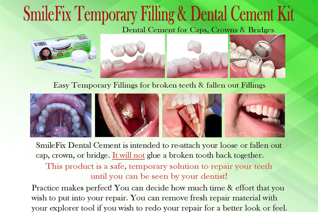 Dental Cement & Filling Repair Kit X42729