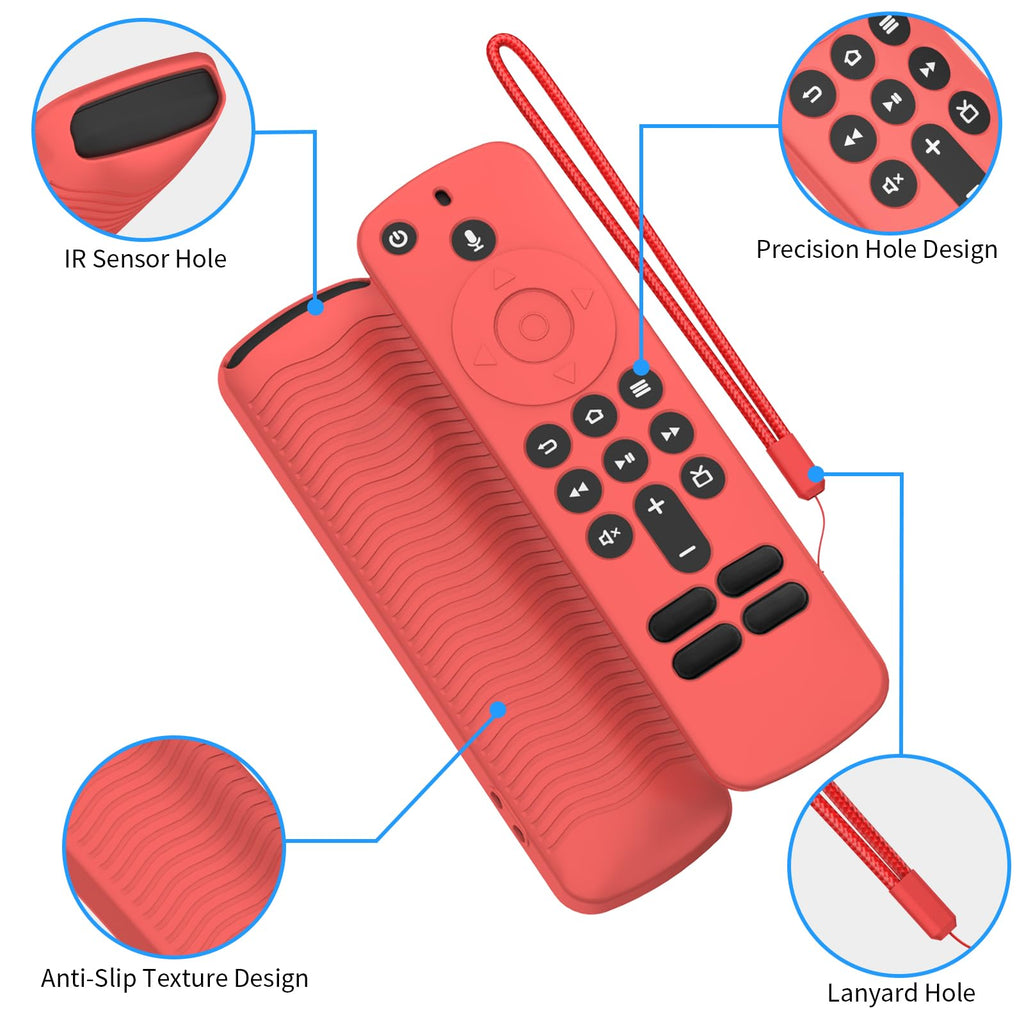 Silicone Remote Cover with Lanyard 2 Pack V54311