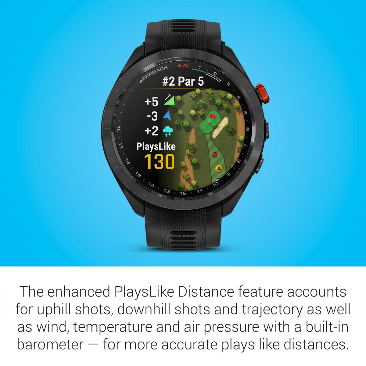 Golf Smartwatch with AMOLED Display H711881