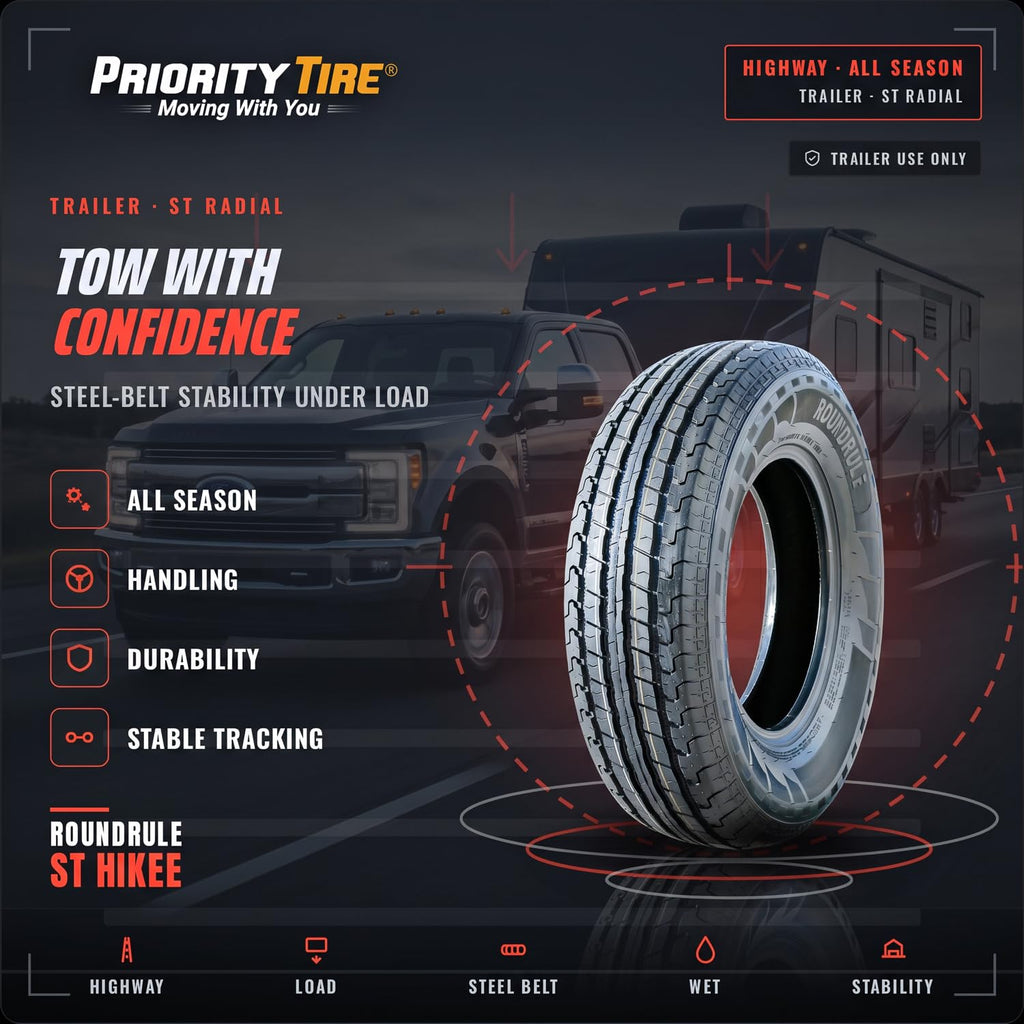 ST205/75R15 All Season 8 Ply Semi-Steel Tire O9119