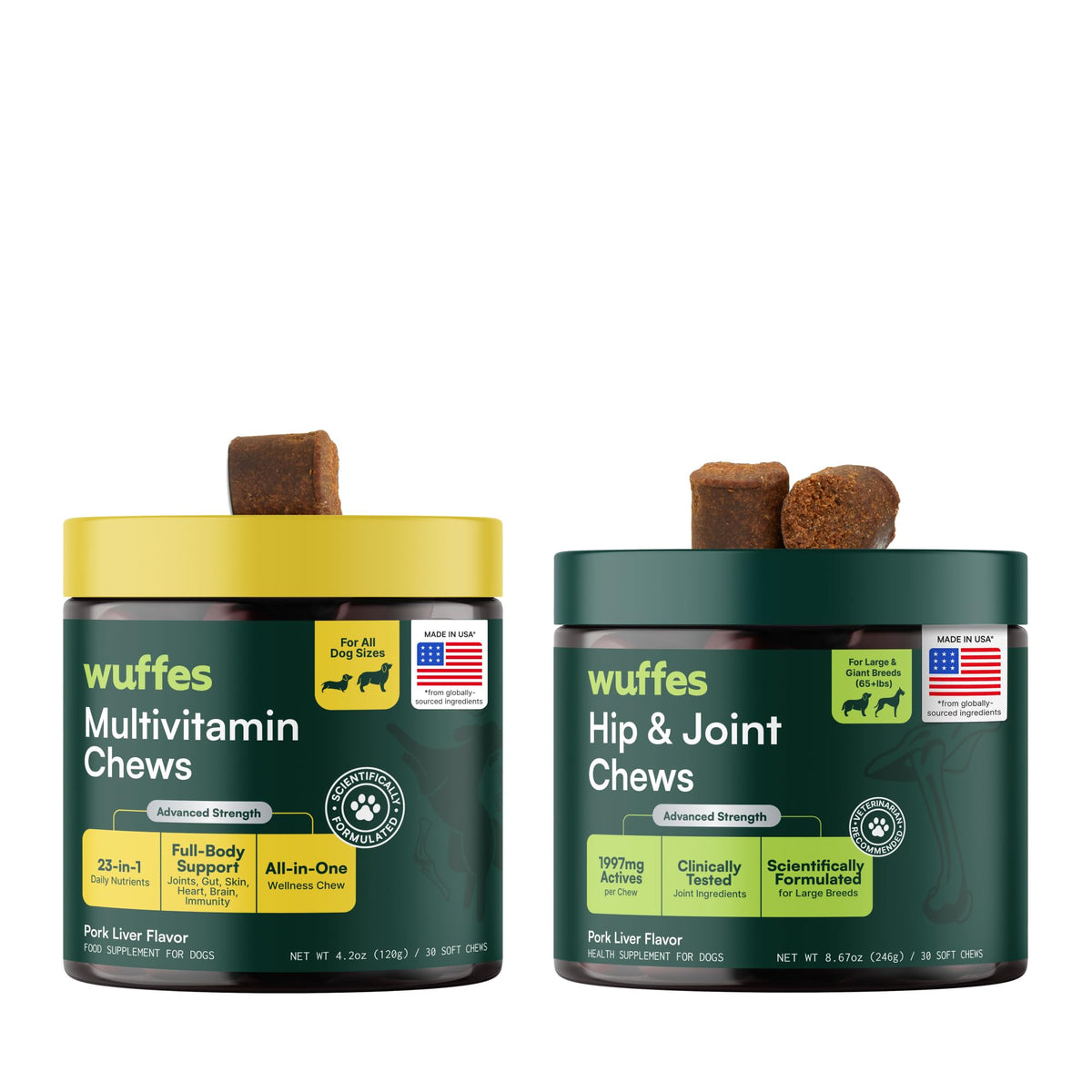 Hip and Joint Supplement and Multivitamin Bundle F486
