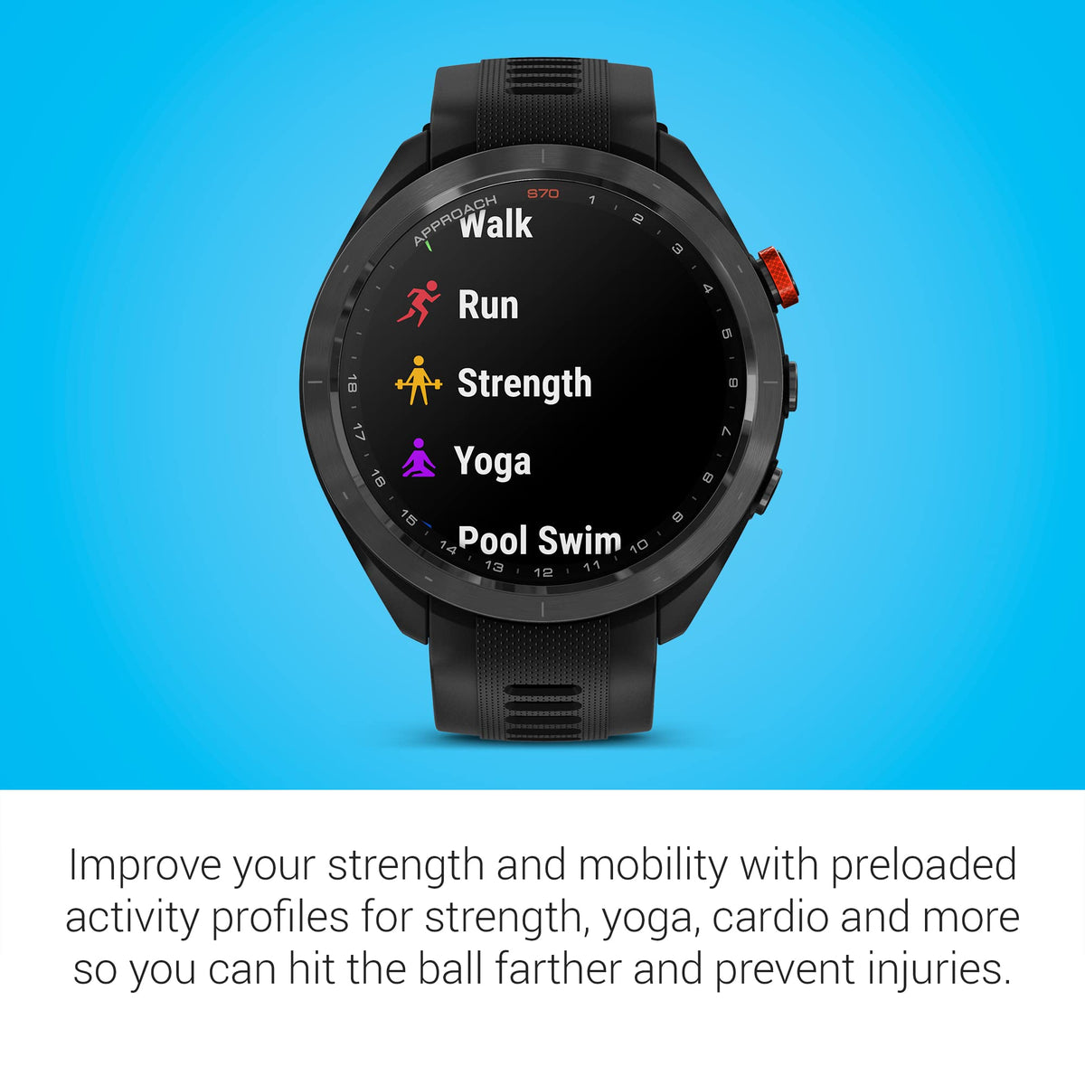 Golf Smartwatch with AMOLED Display H711881