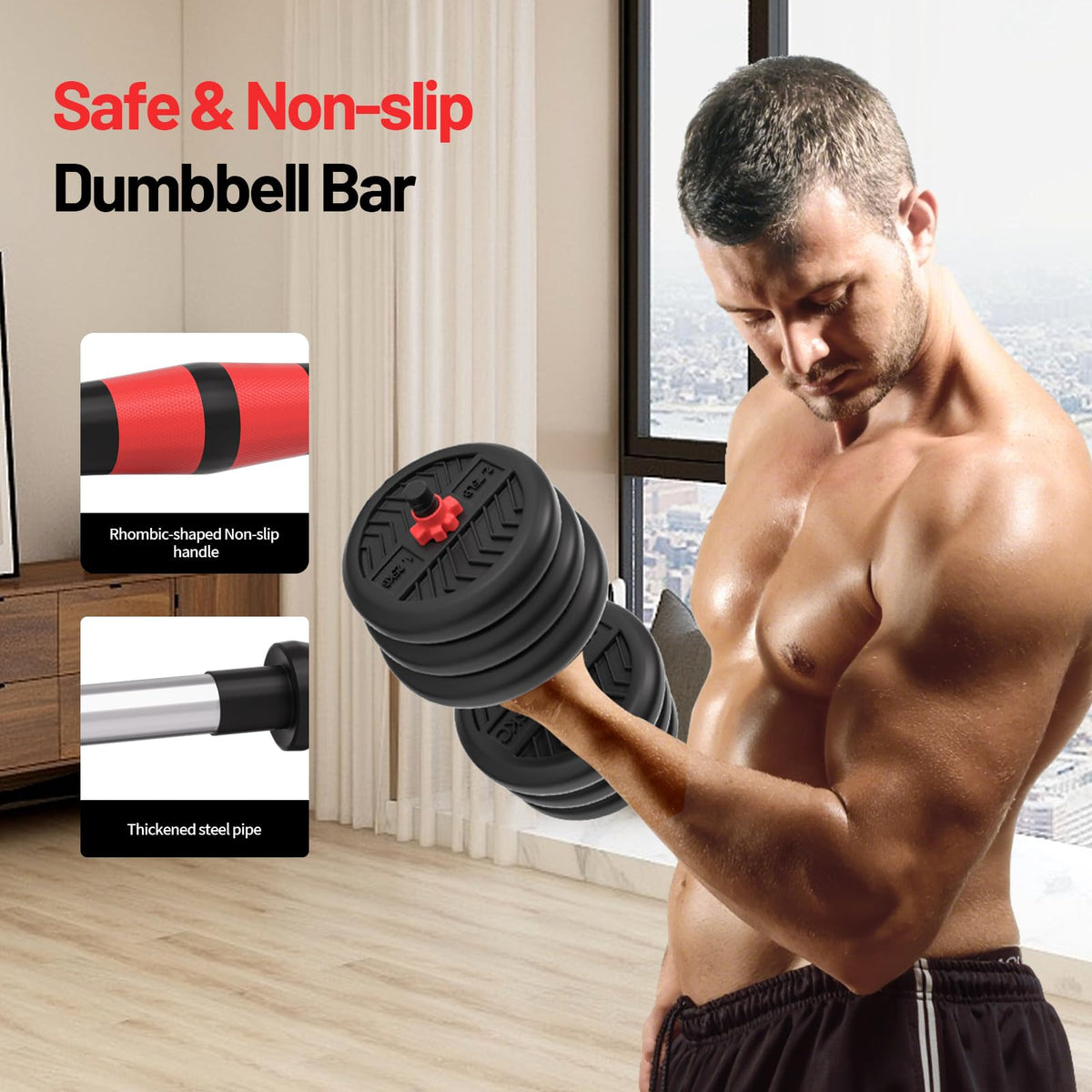 Adjustable Dumbbells Set V128337