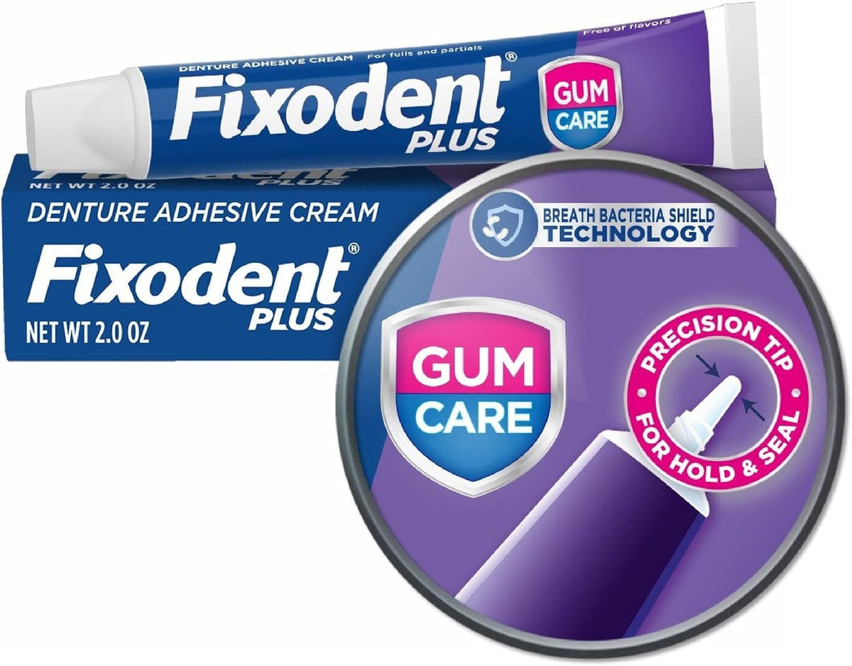 Denture Adhesive Cream 2 oz Pack of 5 A457583