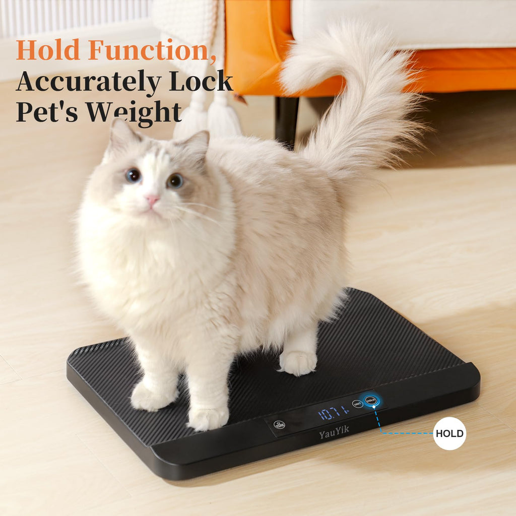 Digital Pet Scale with Non-Slip Mat, Up to 88lb, Black K351891