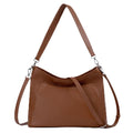 Genuine Leather Hobo Crossbody with 2 Detachable Straps S776