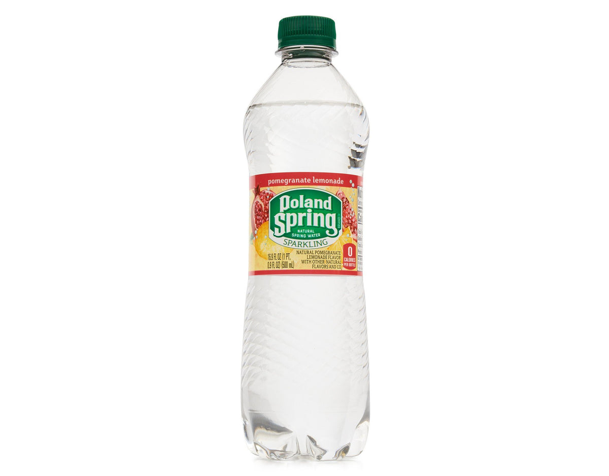 Sparkling Natural Spring Water Variety Pack 24 Half Liter Bottles L29686