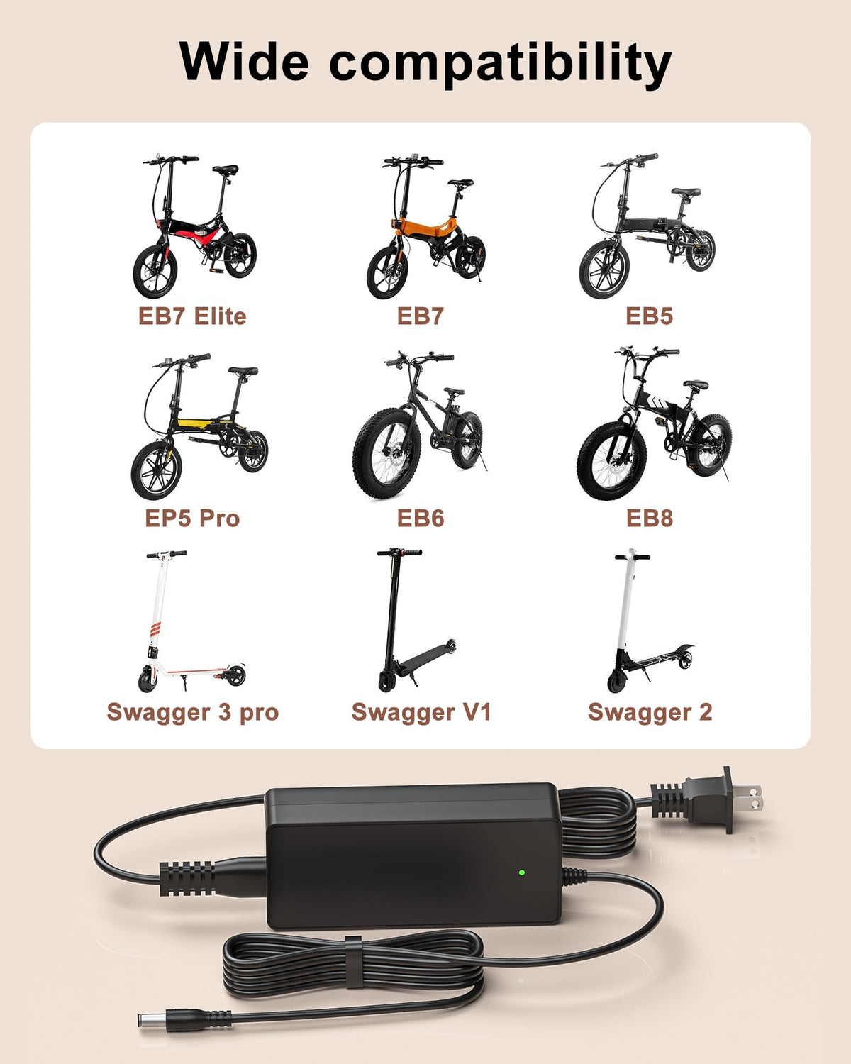 42V Electric Bike Charger O200150